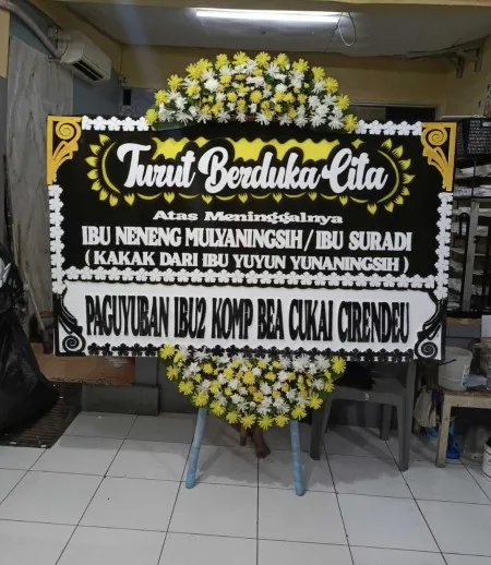 Papan Bunga Duka Tanjung Duren Selatan