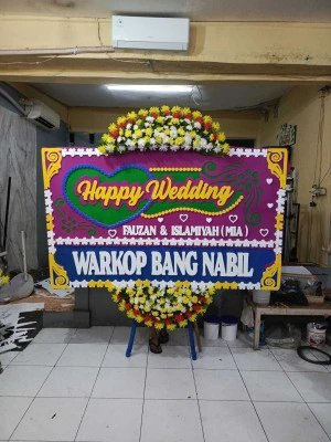Papan Bunga di Tanjung Duren Selatan