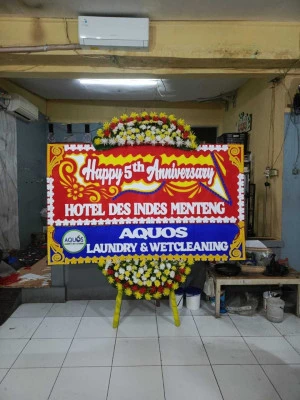 Papan Bunga di Tanjung Duren Selatan
