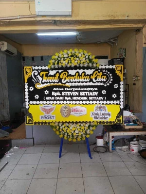 Papan Bunga di Tanjung Duren Selatan