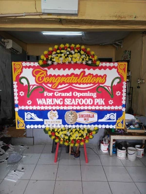 Papan Bunga di Tanjung Duren Selatan