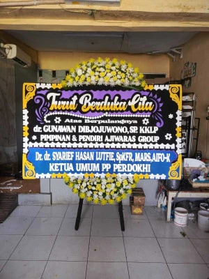 Papan Bunga di Tanjung Duren Selatan